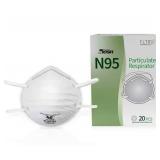 N95 Particulate Respirators/100 pk