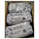 3 Pks (14 ct each-42 total) solimo women?s Protective Underwear XXL Waist 64-80"