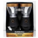 Duracell LED Lanterns 1000 Lumens W/USB Connestion 2 Pack