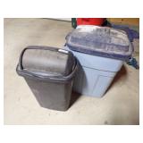2  TRASH CANS