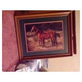 HOME INTERIORS HORSE PICTURE