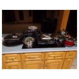 ELECTRIC SKILLET, GRILL, POTS AND PANS