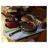 ELECTRIC SKILLET, GRILL, POTS AND PANS