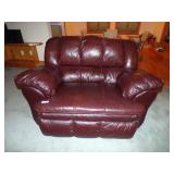 EXQUISITE LEATHER LOVE SEAT RECLINER