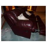 EXQUISITE LEATHER SOFA DUAL RECLINER