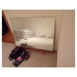 VINTAGE CELL PHONES AND MIRROR