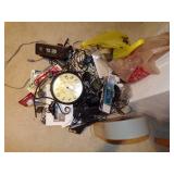 ELECTRONIC CORDS AND CLOCKS ETC.