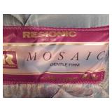 FULLSIZE BED W/BRASS HEADBOARD COMPLETE