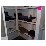 ALL CONTENTS OF CLOSET