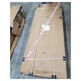 Jennifer Taylor Home Marcella Tufted Wingback Headboard & Footboard Set (King Size)