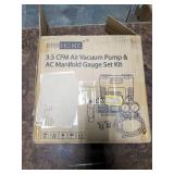 VivoHome Air Vacuum Pump & AC Manifold Gauge Set Kit