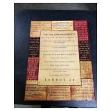 Ten Commandments Canvas Art