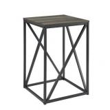 Modern Geometric Square Side Table