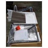 Modern Geometric Square Side Table