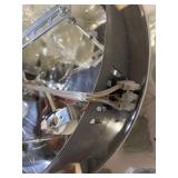 Modern K9 Crystal Spiral Raindrop Chandelier