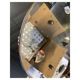 Modern K9 Crystal Spiral Raindrop Chandelier