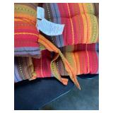 Striped Chair Cushions (SET OF 4)