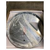 Hamilton Hills Circle Metal Mirror