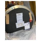 Hamilton Hills Circle Metal Mirror