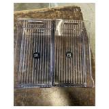 mDesign Plastic Storage Containers (2 PACK)