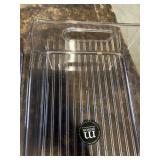 mDesign Plastic Storage Containers (2 PACK)