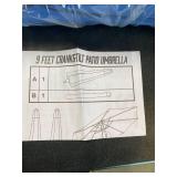 Abble Crank & Tilt Outdoor Patio Umbrella