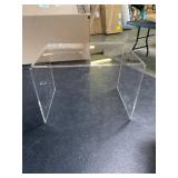 Plymor Clear Acrylic Rectangular Display Riser