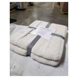 Evergrace Solid Cozy Knot Throw