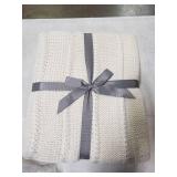 Evergrace Solid Cozy Knot Throw