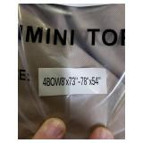 Naviskin 4 Bow Bimini Tops Boat Cover