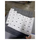 HUIDUO Commercial Carpet Tiles (32 PACK)