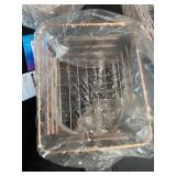 Wire Storage Basket Metal Household Storage Organizer Bins (5 PACK)