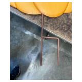 Glitzhome Metal Pumpkin Yard Stake
