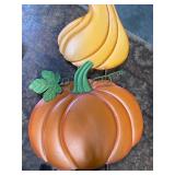 Glitzhome Metal Pumpkin Yard Stake