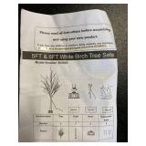 Decorative Birch Trees (SET OF 2)