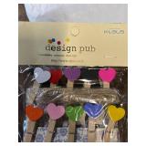 Wooden Number Pegs 0-9 Wooden Craft Pegs