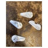 Wooden Number Pegs 0-9 Wooden Craft Pegs