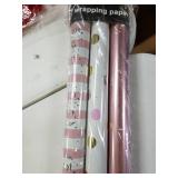 Assorted Design Wrapping Paper Rolls (3 PACK)