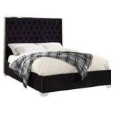 Meridian Furniture 668 Headboard & Slats (Queen Size)