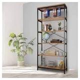 Jukert 5-Tier Bookshelf