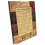 Ten Commandments Canvas Art