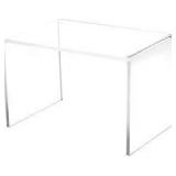 Plymor Clear Acrylic Rectangular Display Riser