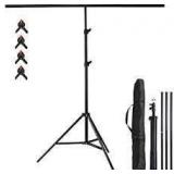 T-Shape Green Screen Backdrop Stand Set
