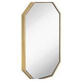 Hamilton Hills Decorative Hexagon Mirror