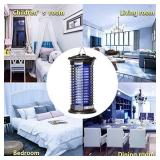 Garsum Bug Zapper|Electric Mosquito Killer|Powerful Indoor Insect Trap|UV Lamp|Child & Pet Safe, Non-Toxic|Fly Zapper Repellent for Home, Indoor, Kitchen