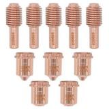 Plasma Nozzle 220671 + Plasma Electrode Replace 220669 may vary from stock photo