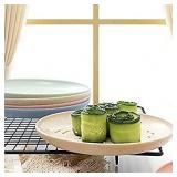 Wheat Straw Plates 9 Inch - Microwave & Dishwasher Safe - Set of 4 - Lightweight, Unbreakable Serving Dishes -Perfect for Dinner Dishes - Healthy for Kids Children & Adult, BPA Free & Eco-Friendly