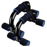 Premium Push Up Bars Kit with Adjustable Hand Grip Strengthener (11-132 LB), Portable Push Up Handles for Floor with Cushioned Foam Grip & Non-Slip Sturdy Structure for Men/Women