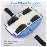 Ab Roller Wheel, Rebound Abdominal Roller with Knee Mat Gear and Turtle Shell Cover Protection Ab Trainer Muscle Fitness Machine Exercise Equipment