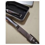 Nail Clippers Set, Terresa 2Pcs Toenail Fingernail Clippers for Thick Nails, No Splash Nail Clipper with Catcher Stainless Steel Nail Cutter Trimmer for Men and Women with Carry Case black